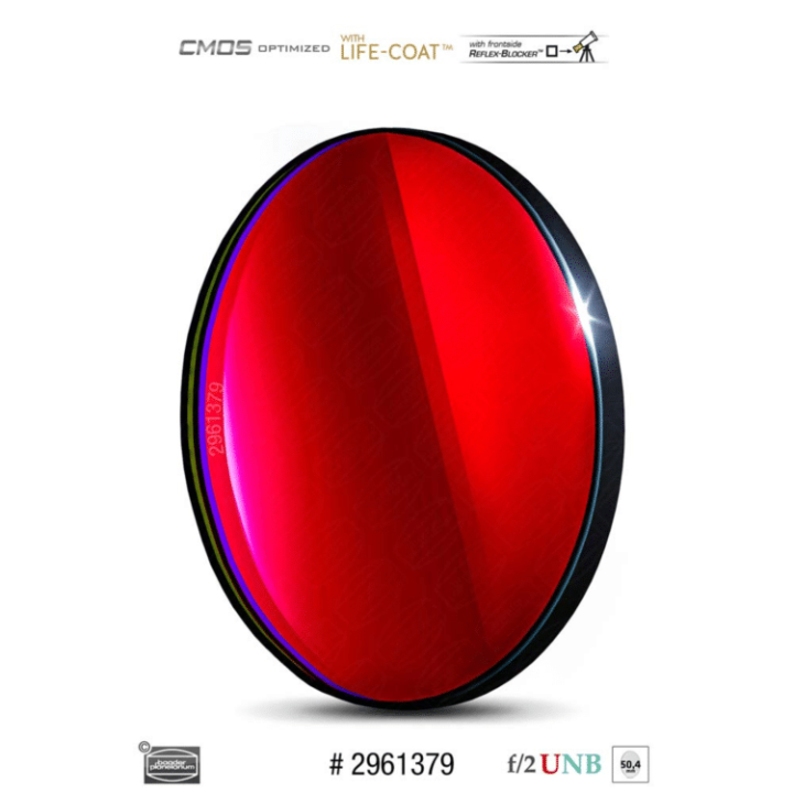 FILTRO H-ALPHA 3.5 NM DE 50X50MM2 ULTRA-HIGH SPEED F2 CMOS OPTIMIZADO BAADER PLANETARIUM