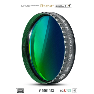 FILTRO H-ALPHA 4 NM DE 2" F/2 ULTRA-HIGH SPEED CMOS OPTIMIZADO BAADER PLANETARIUM