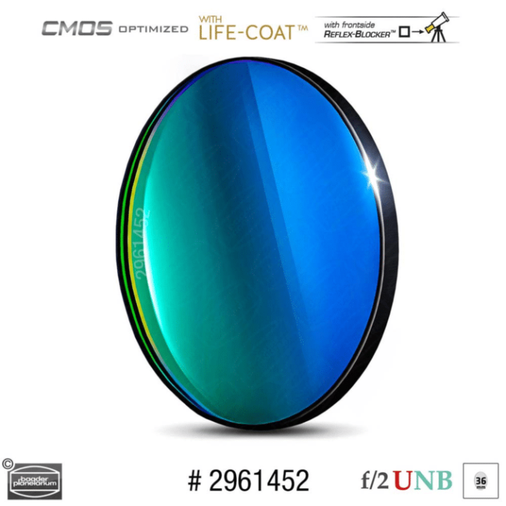 FILTRO H-ALPHA 4 NM DE 36MM F/2 ULTRA-HIGH SPEED CMOS OPTIMIZADO BAADER PLANETARIUM