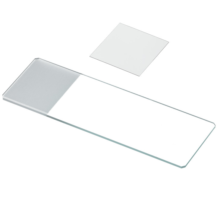 Set de 50 portaobjetos + 100 cubreobjetos BRESSER para microscopio