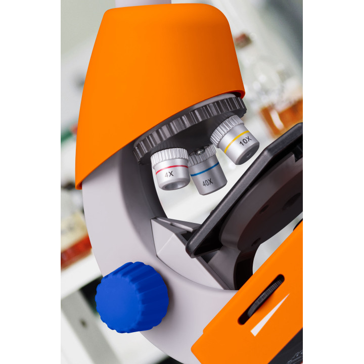 Microscopio BRESSER Junior 40X-640X con maleta