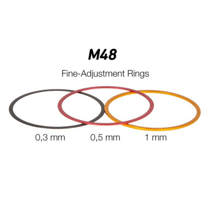 ANILLO ESPACIADOR DE BAADER PLANETARIUM 48 DE 0.3 MM