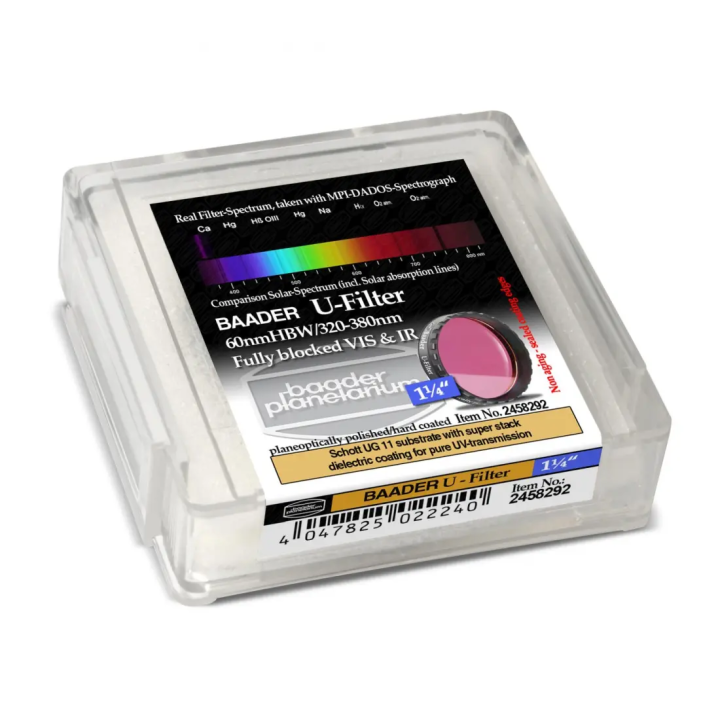 FILTRO U-FILTER (VENUS-FILTER) 31,7 MM 320-380 NM BAADER PLANETARIUM