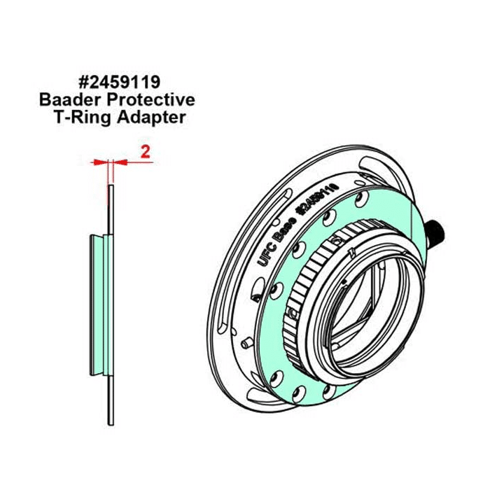 ADAPTADOR PROTECTOR S52 - T2 CANON EOS A UFC BAADER PLANETARIUM