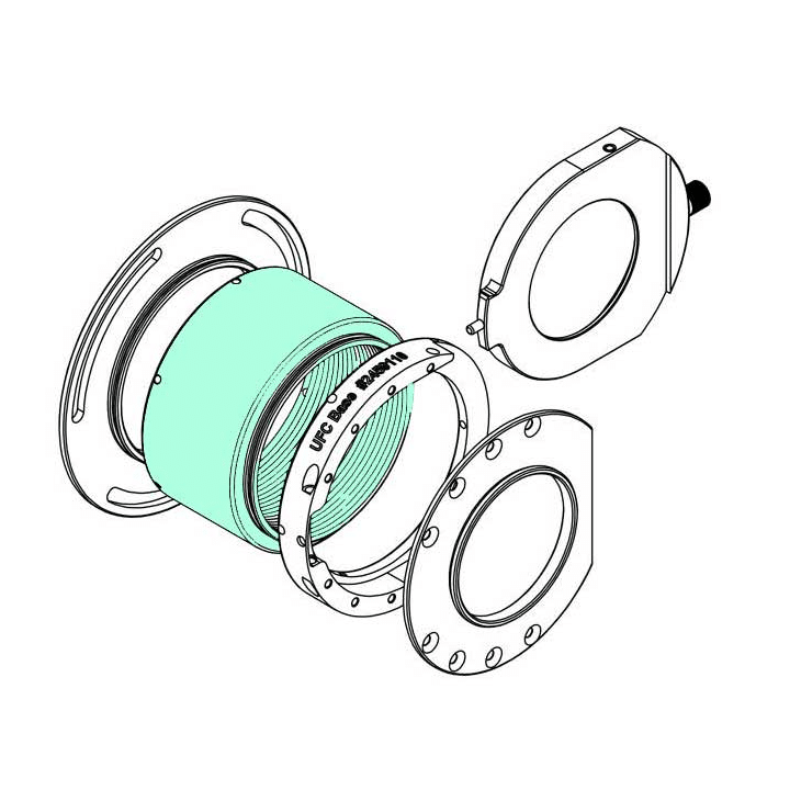TUBO EXTENSOR DE 40 MM CON COLA DE MILANO S70 BAADER PLANETARIUM