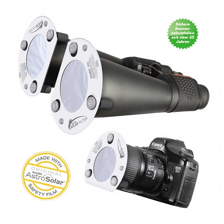 FILTRO SOLAR ASBF PARA BINOCULAR 100 MM BAADER PLANETARIUM