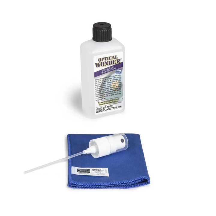KIT LIMPIEZA PAÑO + LIQUIDO OPTICAL WONDER BAADER PLANETARIUM