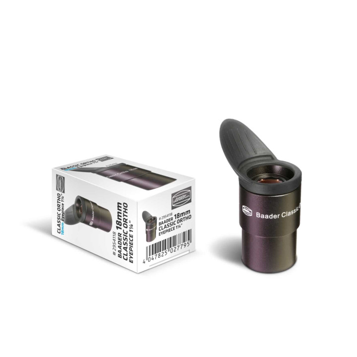 OCULAR ORTOSCÓPICO CLASSIC 6 MM 1.25" (HT-MC) BAADER PLANETARIUM