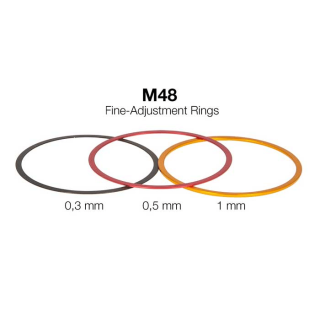 SET DE 3 ANILLOS ESPACIADORES M48 BAADER PLANETARIUM