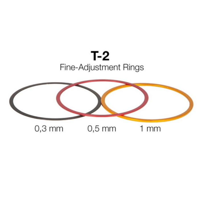 SET DE 3 ANILLOS ESPACIADORES T2 BAADER PLANETARIUM