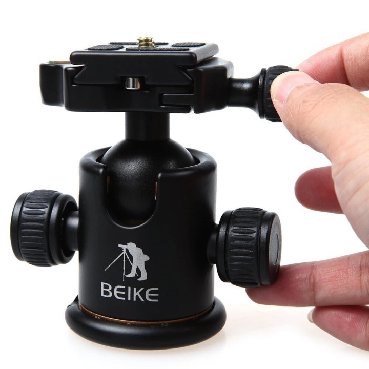 Rótula fotográfica Beike metal 8 kg