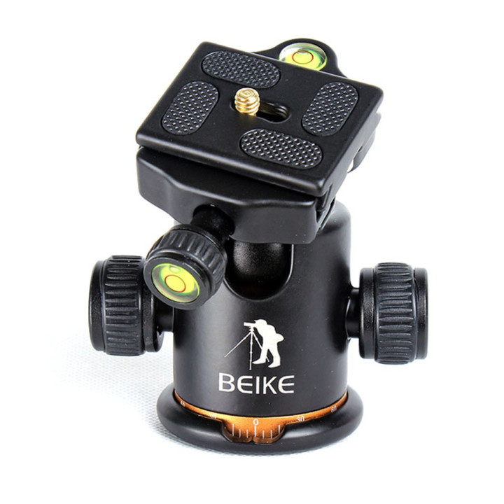 Rótula fotográfica Beike metal 8 kg