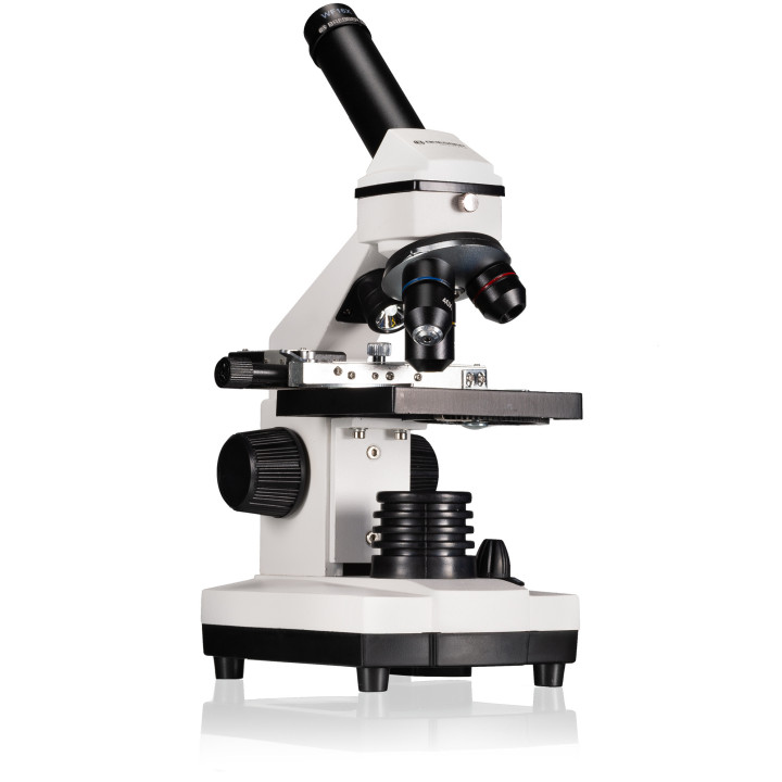 Microscopio biológico BRESSER Biolux NV 20–1280x con cámara USB HD