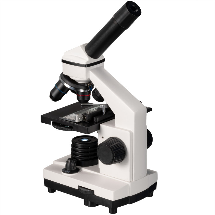 Microscopio biológico BRESSER Biolux NV 20–1280x con cámara USB HD