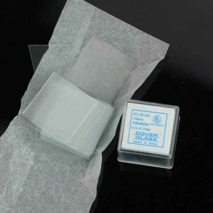 Cubreobjetos Sail Brand 100 unidades 22x22 mm
