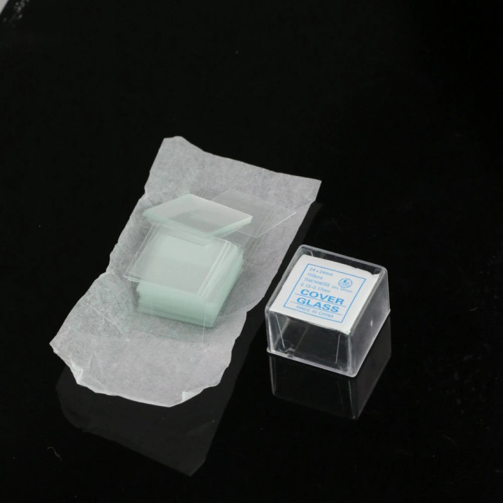Cubreobjetos Sail Brand 100 unidades 22x22 mm