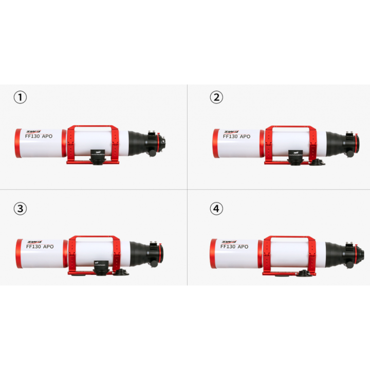 REDUCTOR DE FOCAL ZWO 0.7X PARA REFRACTOR FF107 O FF130