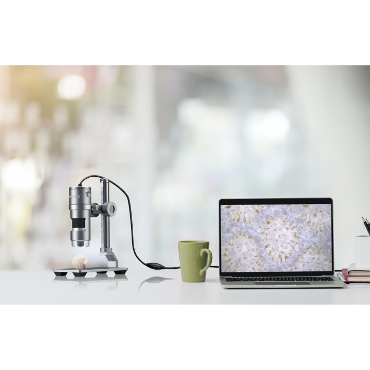 Microscopio digital BRESSER USB DST-1028 5.1 MP