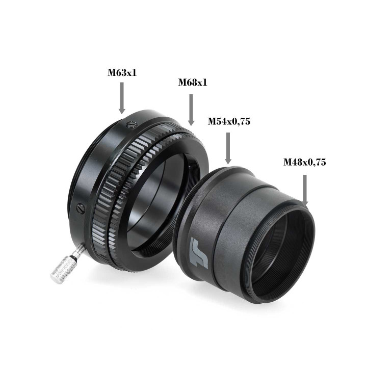 APLANADOR TS-OPTICS PHOTOLINE FLAT 1.0X PARA TSAPO72MM