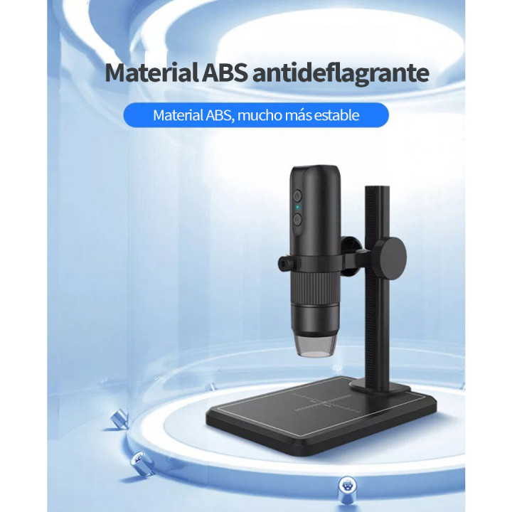 Microscopio digital compacto MS5 1600x Wi-Fi