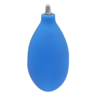 PERA SOPLADORA DE AIRE PARA LA LIMPIEZA DE LENTES (AZUL)