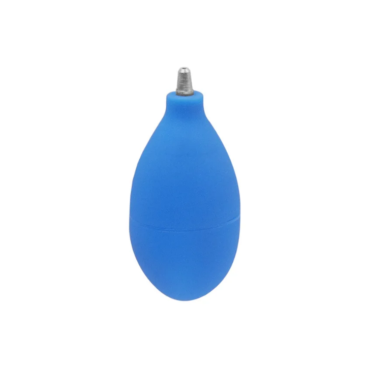 PERA SOPLADORA DE AIRE PARA LA LIMPIEZA DE LENTES (AZUL)