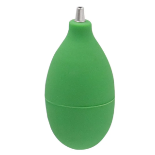PERA SOPLADORA DE AIRE PARA LA LIMPIEZA DE LENTES (VERDE)
