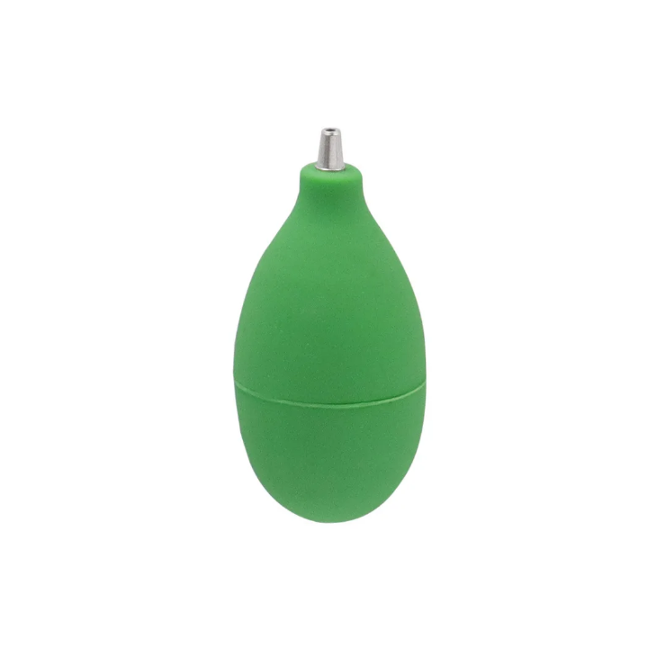 PERA SOPLADORA DE AIRE PARA LA LIMPIEZA DE LENTES (VERDE)