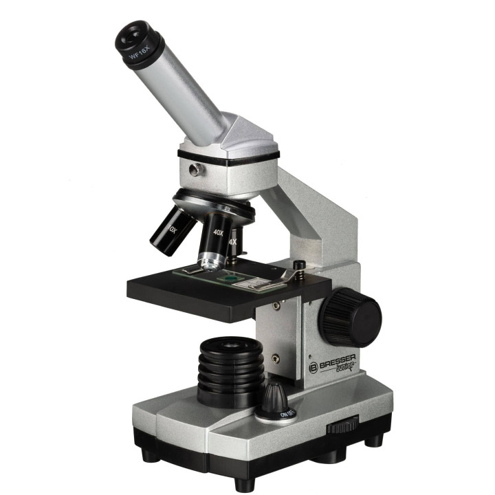 Microscopio biológico BRESSER Junior 40–1024x con cámara HD