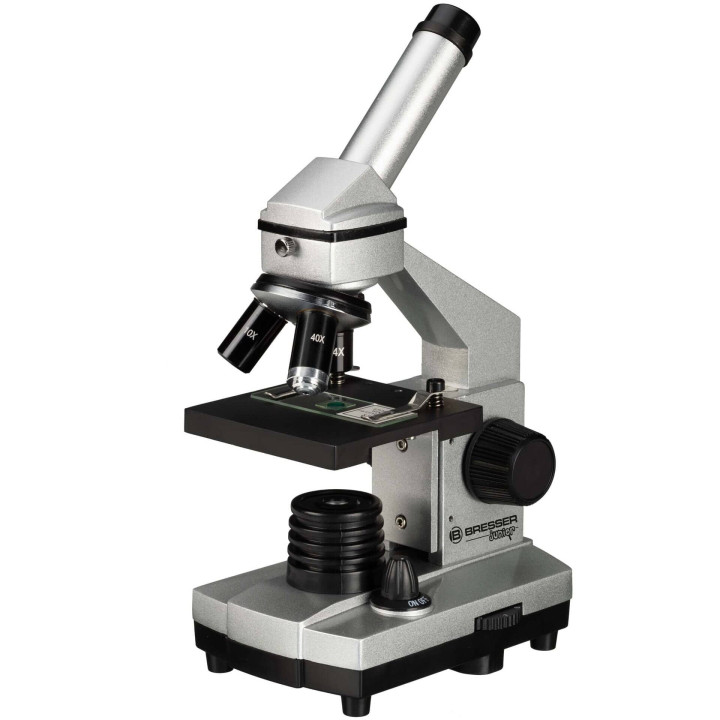 Microscopio biológico BRESSER Junior 40–1024x con cámara HD