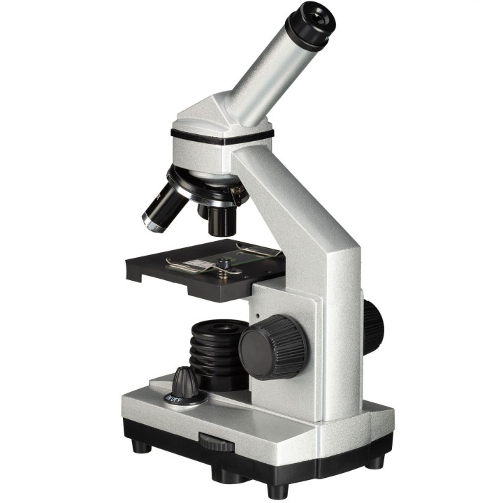 Microscopio biológico BRESSER Junior 40–1024x con cámara HD
