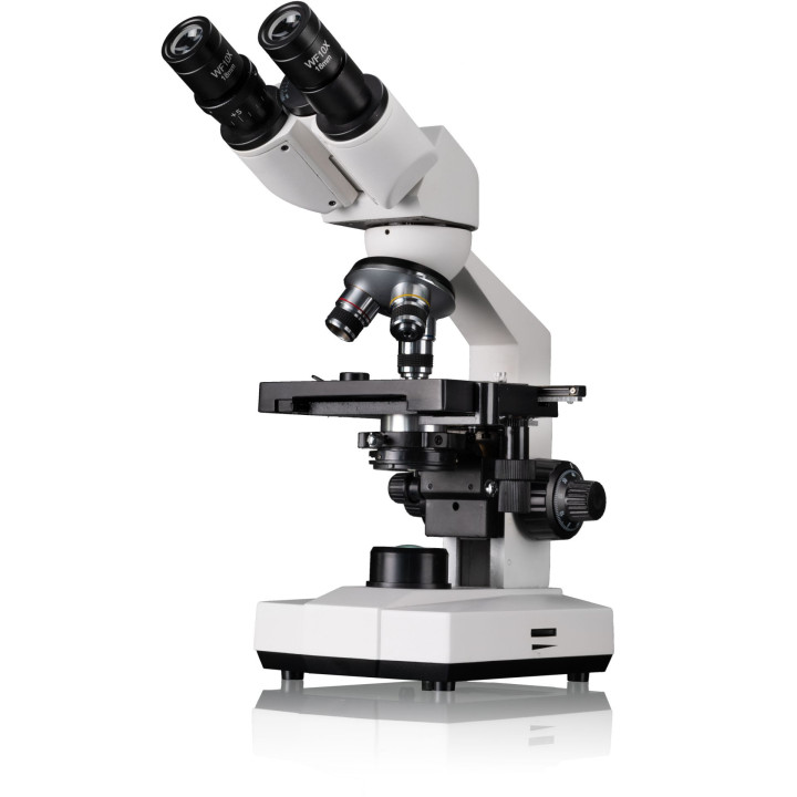 Microscopio estereoscópico BRESSER Erudit Basic Bino 40–400x