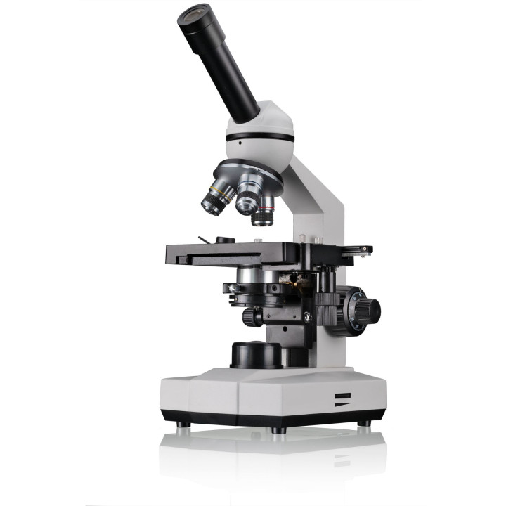 Microscopio biológico BRESSER Erudit Basic Mono 40–400x
