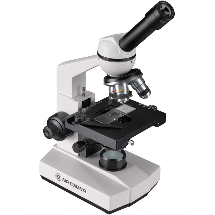 Microscopio biológico BRESSER Erudit Basic Mono 40–400x
