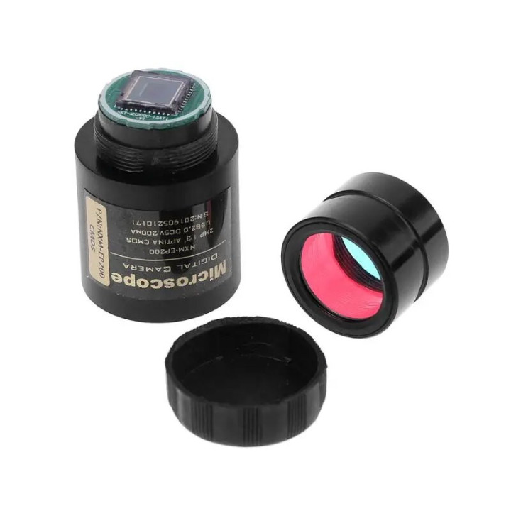 Cámara digital para microscopio USB CMOS 2.0 MP