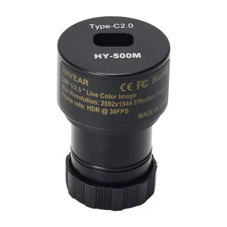 Cámara digital para microscopio HY-500M USB CMOS 5.0 MP