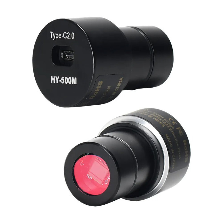 Cámara digital para microscopio HY-500M USB CMOS 5.0 MP