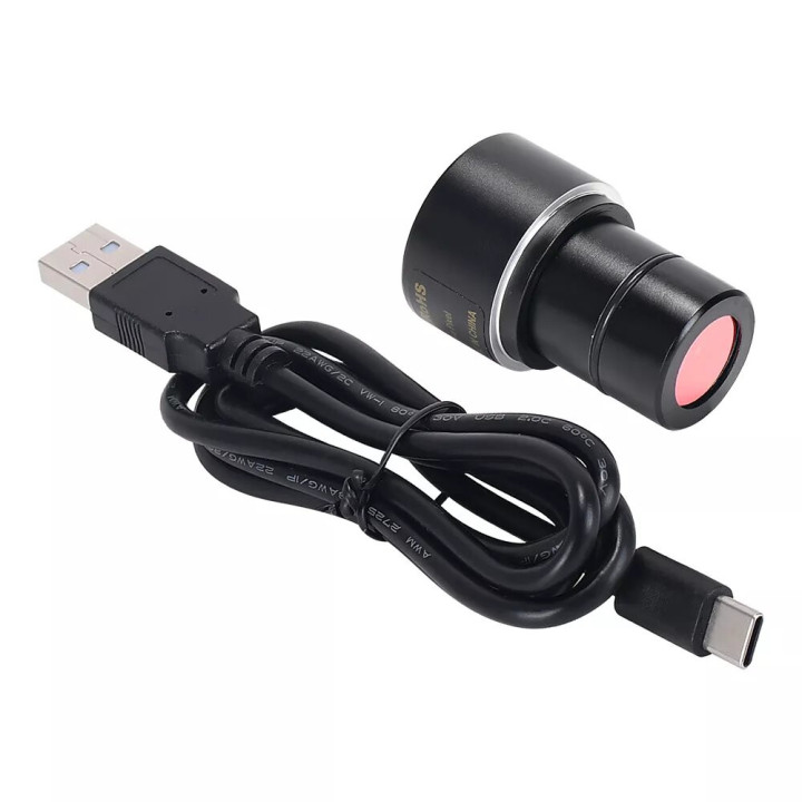 Cámara digital para microscopio HY-500M USB CMOS 5.0 MP