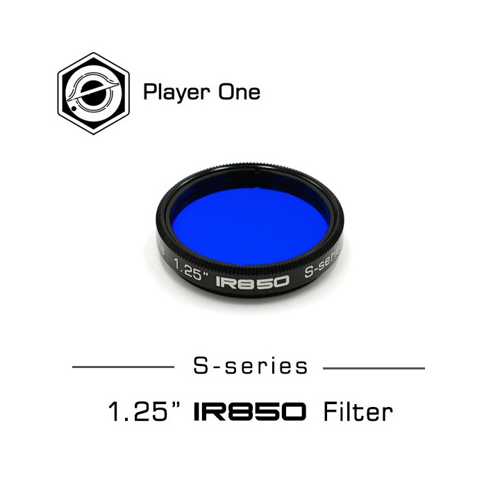 FILTRO PLAYER ONE DE PASO IR IR850NM DE 1.25" SERIE S