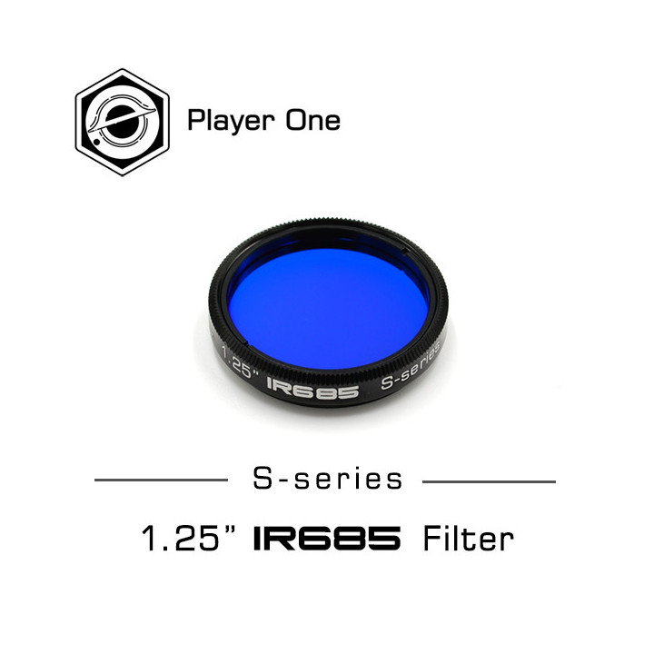 FILTRO PLAYER ONE DE PASO IR IR685NM DE 1.25" SERIE S