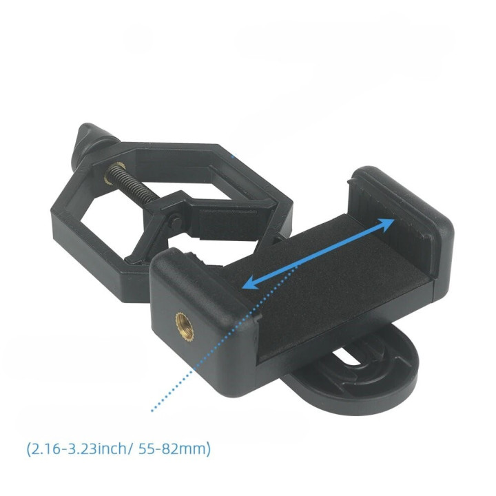 ADAPTADOR UNIVERSAL FOTO BÁSICO PLÁSTICO CON RESORTE