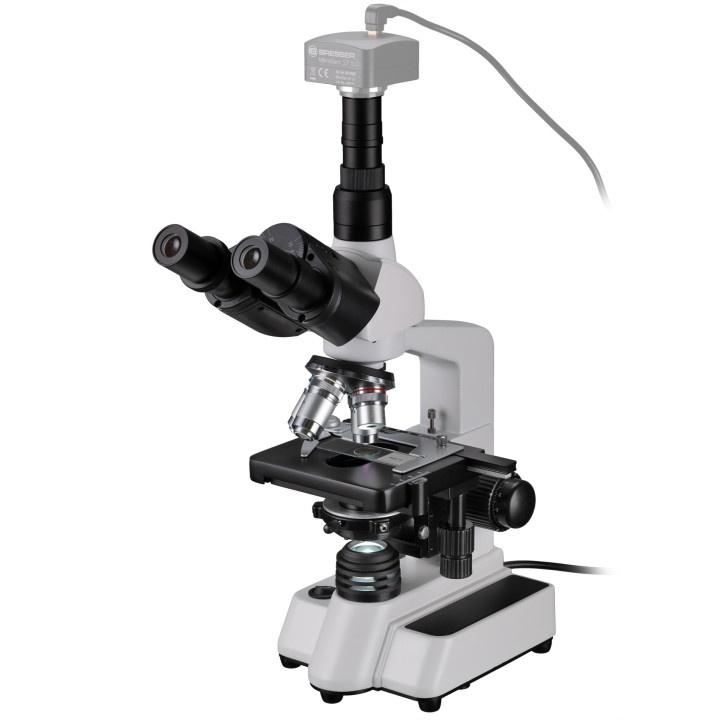 Microscopio estereoscópico BRESSER Researcher Trino 40–1000x