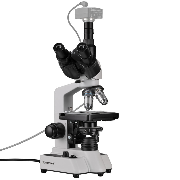 Microscopio estereoscópico BRESSER Researcher Trino 40–1000x