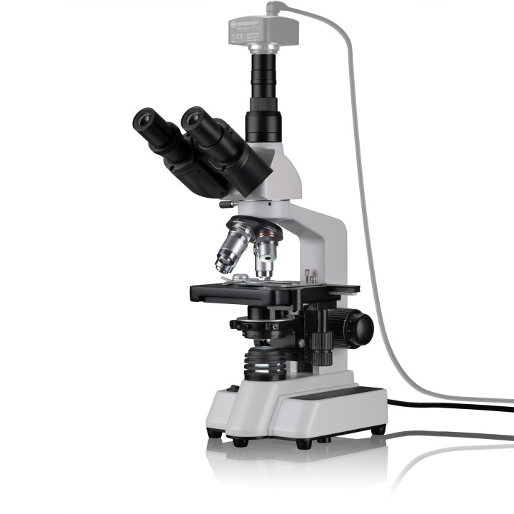 Microscopio estereoscópico BRESSER Researcher Trino 40–1000x