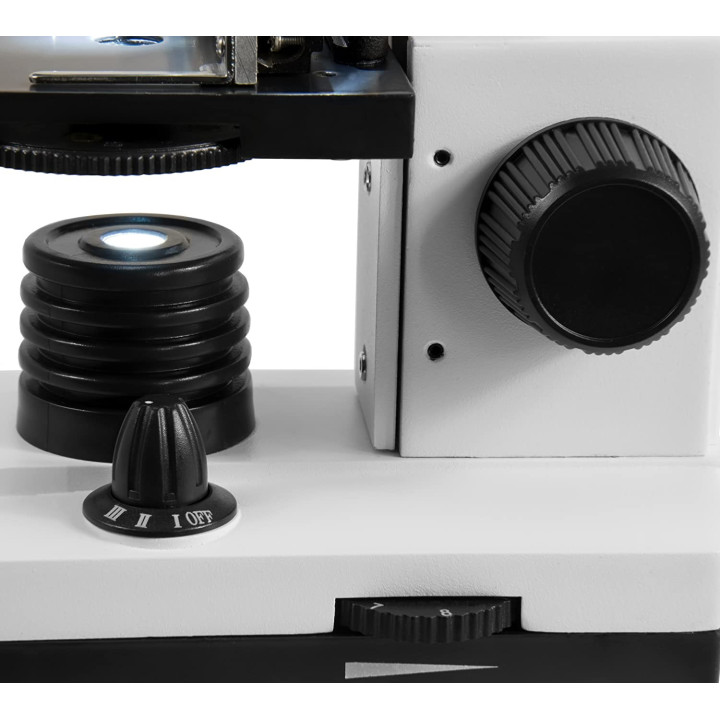 Microscopio biológico TS MXM P7 40–640x con cámara