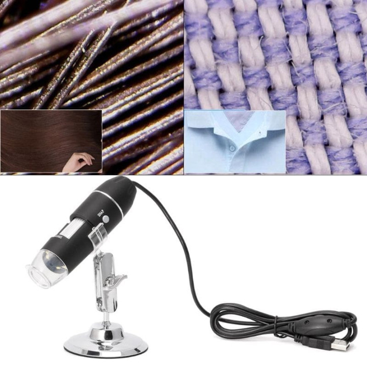 Microscopio digital compacto 0.3 MP USB 1600x