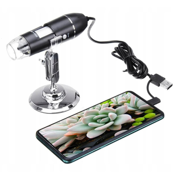 Microscopio digital compacto 0.3 MP USB 1600x