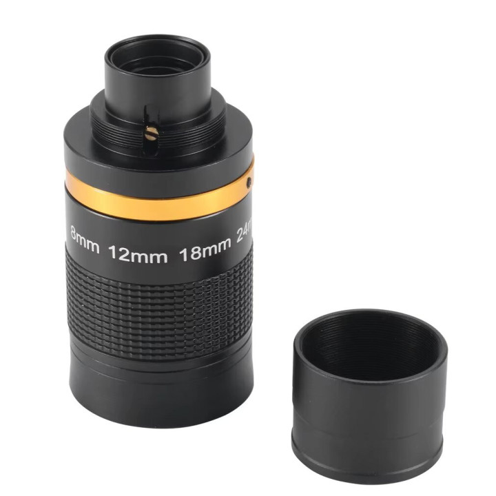OCULAR ZOOM B.OPTICS 8-24MM DE 1.25"