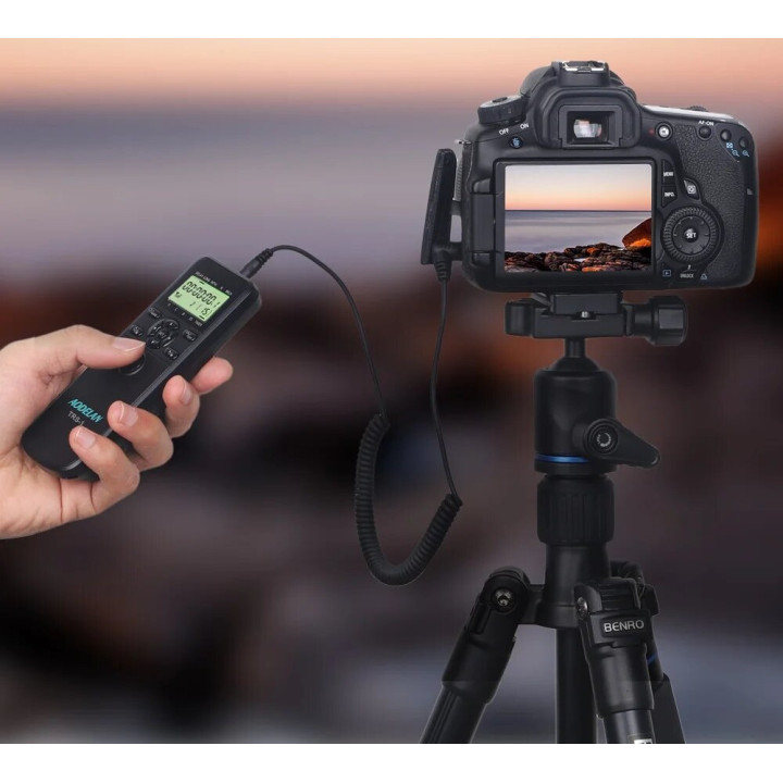 INTERVALÓMETRO AODELAN PARA CÁMARAS DSLR TIPO S8