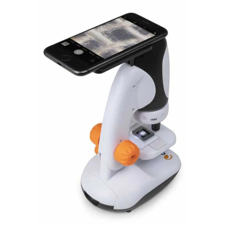 Microscopio Celestron Kids con adaptador para smartphone